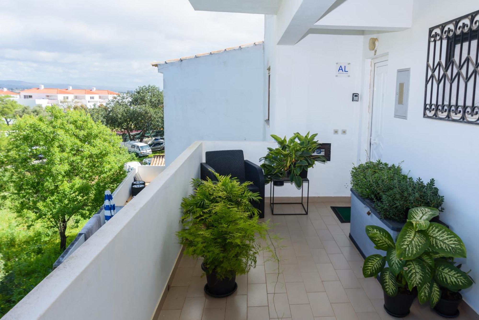 Hillside Studio With Sea View & Fibre Internet Albufeira Exteriör bild