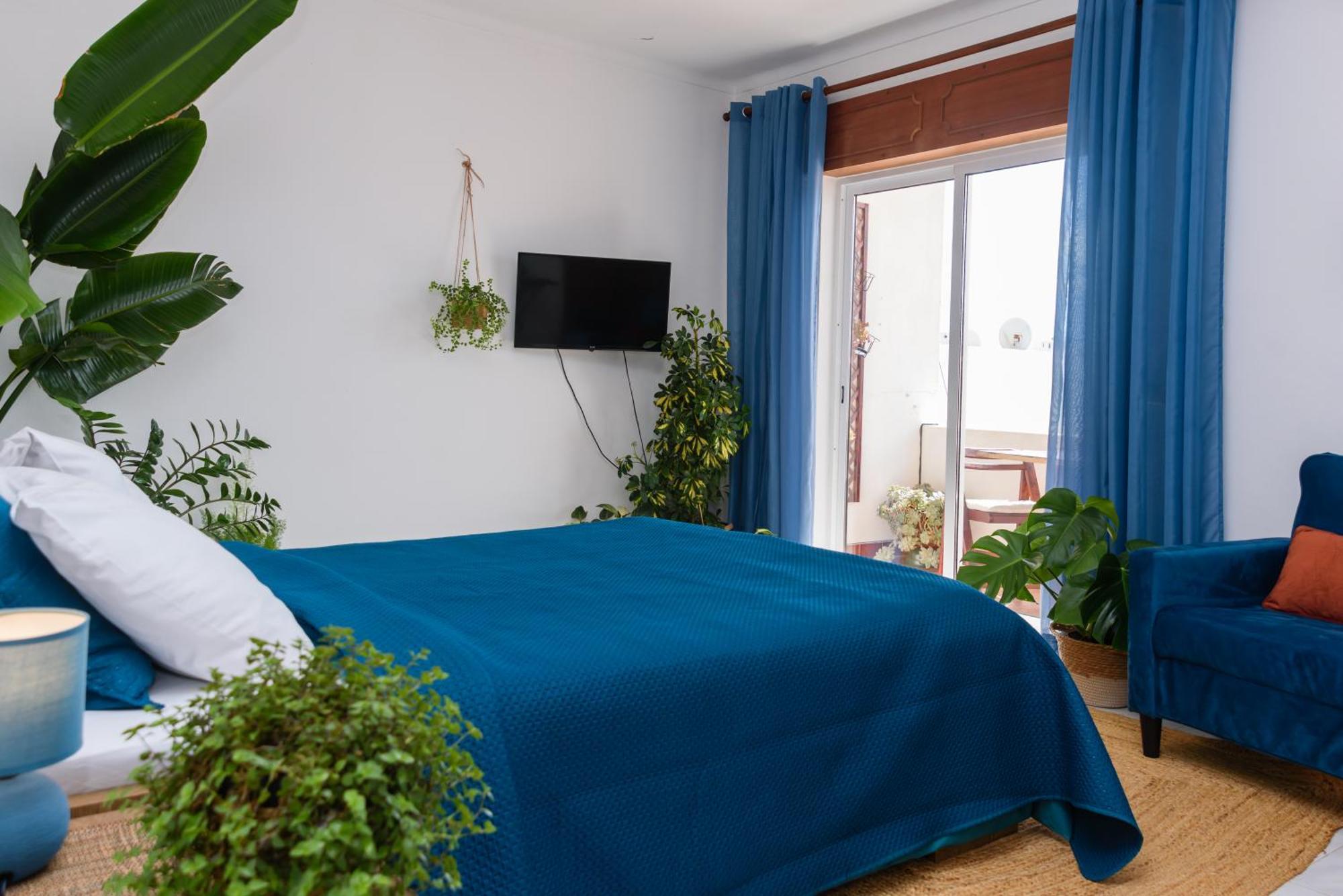 Hillside Studio With Sea View & Fibre Internet Albufeira Exteriör bild