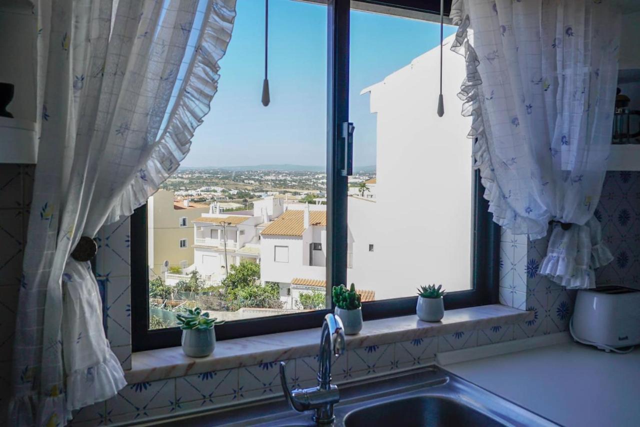 Hillside Studio With Sea View & Fibre Internet Albufeira Exteriör bild